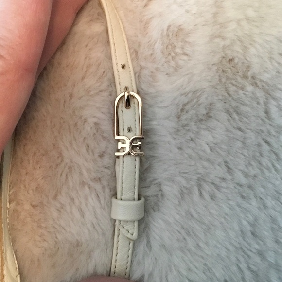 Sam Edelman Daffodil Cream and Gray Elegant Heels - 6 - Picture 6 of 9